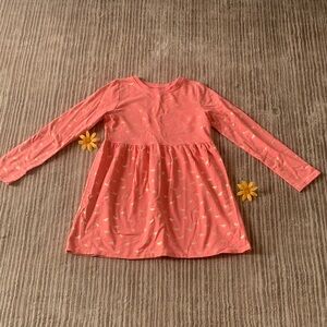 Bass Pro Shops Coral and Gold Kids Dress